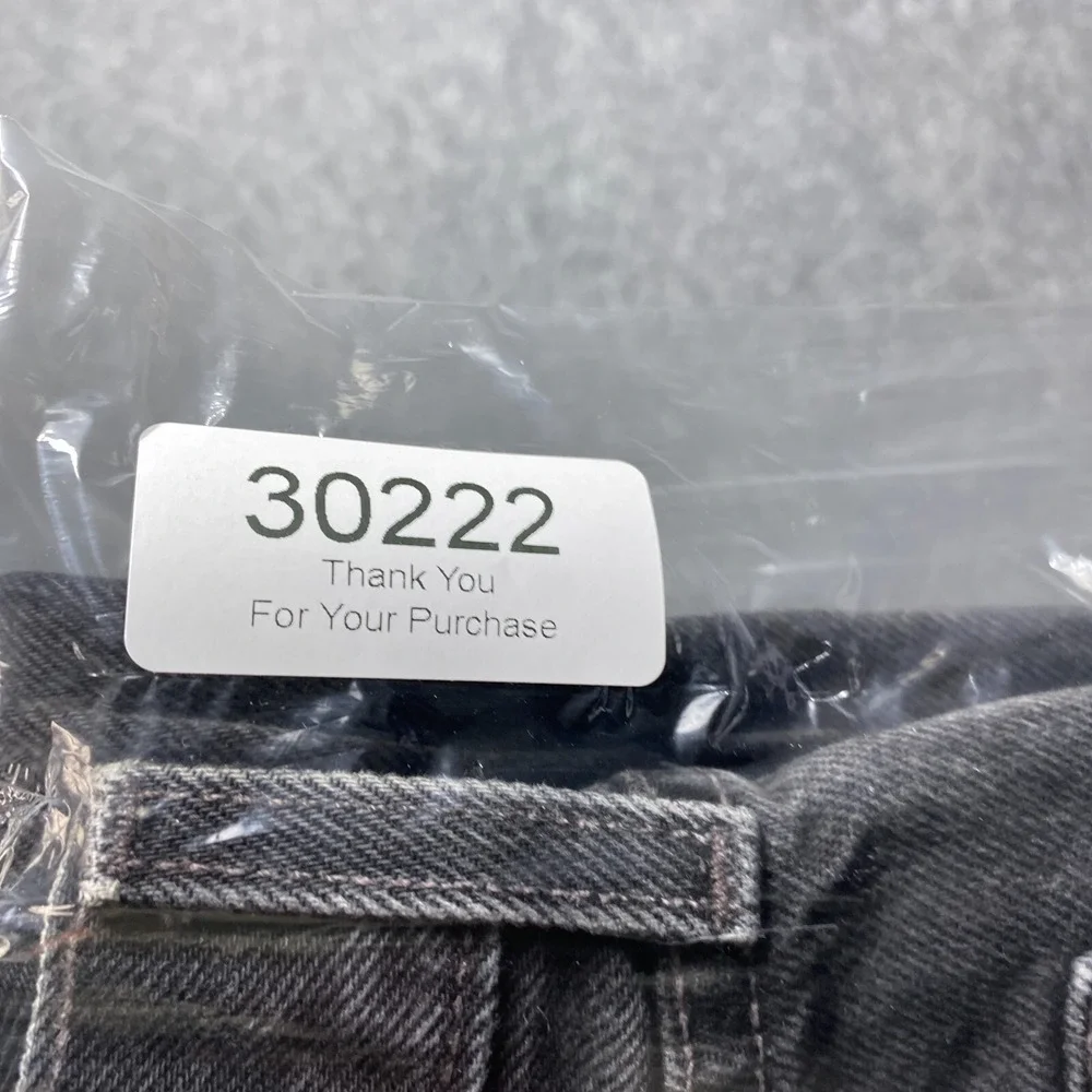Vintage Levis Jeans Men‎ 34x34 Black 501 Button Classic Straight Y2K Tag 36x34